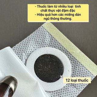 Miếng Dán Ngủ VSKA Nhật Bản Ngải Cứu, cải thiện khó ngủ, ngủ chằn chọc , nhức nửa đầu . Massager điều hò giấc ngủ ngon ( Hàng Giá Tận Xưởng )
