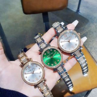 ĐỒNG HỒ NỮ THỜI TRANG M KORS MẶT TRÒN SỐ HOA 1