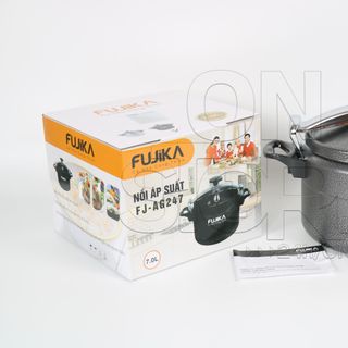 Nồi Áp Suất Đáy Từ Dung Tích 7L - Hợp Kim Siêu Bền, Màu Đen & Bạc