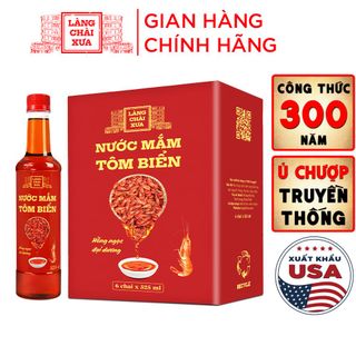 1 CHAI NƯỚC MẮM TÔM BIỂN HỒNG NGỌC ĐẠI DƯƠNG 525ML - LÀNG CHÀI XƯA giá sỉ