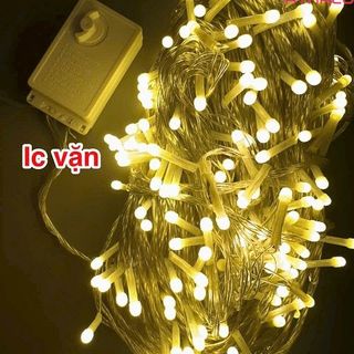 DÂY ĐÈN CHỚP NHÁY 100M IC ĐIỀU KHIỂN MÀU VÀNG