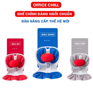 Ghế Ngồi Chỉnh Dáng Công Thái Học OFFICE CHILL Ngồi Thẳng Đúng Tư Thế Chống Đau Lưng Gù Lưng Ghế Thế Hệ Mới Bảo Hành 90 Ngày