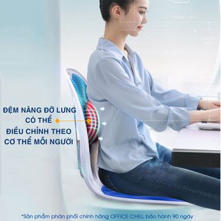 Ghế Ngồi Chỉnh Dáng Công Thái Học OFFICE CHILL Ngồi Thẳng Đúng Tư Thế Chống Đau Lưng Gù Lưng Ghế Thế Hệ Mới Bảo Hành 90 Ngày
