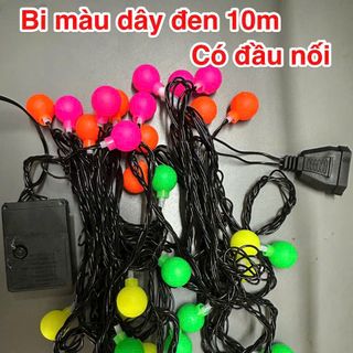 DÂY ĐÈN TRANG TRÍ CÓ NỐI ĐỦ MÀU DÀI 10M