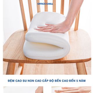 Đệm Lót Ngồi Ghế Gỗ OFFICE CHILL Nệm Lót Ngồi Ghế Văn Phòng Dưới Sàn Nhà Chất Liệu Cao Su Non