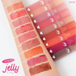 Son Tint Thạch Giúp Môi Căng Mọng Mịn Màng Lâu Trôi 4u2 Jelly Tint 4g Thái Lan