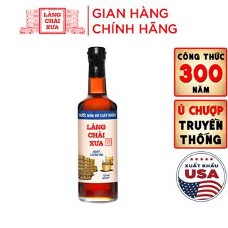 NƯỚC MẮM NHỈ XUẤT KHẨU NHÃN XANH 500ML - LÀNG CHÀI XƯA giá sỉ