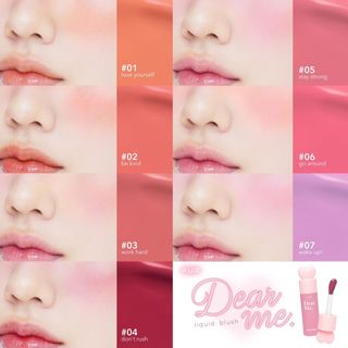 á Hồng Kem 4U2 Dear Me Liquid Blush 100% Thuần Chay - Chính Hãng Thái Lan