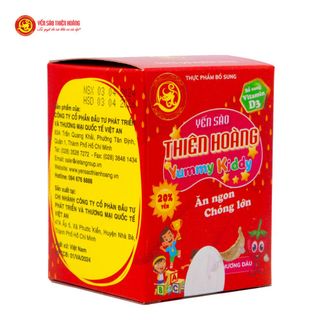 Nước Yến sào Thiên Hoàng trẻ em lọ 70ml - Yummy Kiddy 20% (hộp 1 lọ)