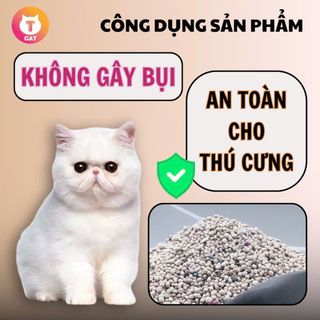 Cát Vệ Sinh Cho Mèo T-cat 9L/4kg - Combo 4 Túi Giá Sỉ
