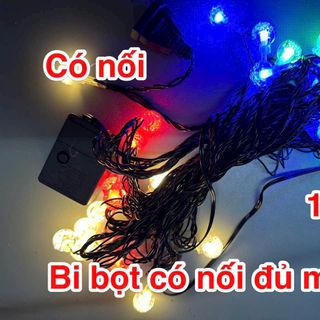 DÂY ĐÈN TRANG TRÍ CÓ NỐI ĐỦ MÀU DÀI 10M