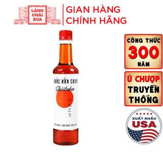 NƯỚC MẮM CHAY CAO CẤP SHIITAKE 525ML CHAI NHỰA - LÀNG CHÀI XƯA