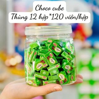 Kẹo Choco Cube (Thùng 12 Hộp x 120 Viên)
