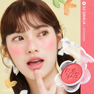 Phấn Má Hình Bông Hoa 4U2 Flower Blush - Thái Lan Chính Hãng