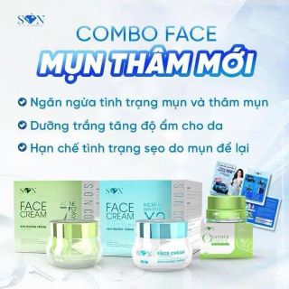 Combo Face Nám tàn nhang mới