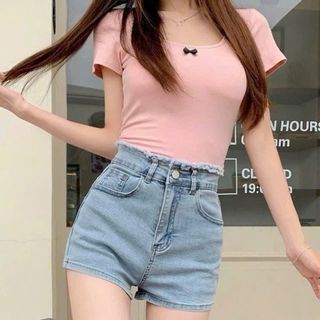 Quần Short Jean Nữ Bigsize 56-90KG