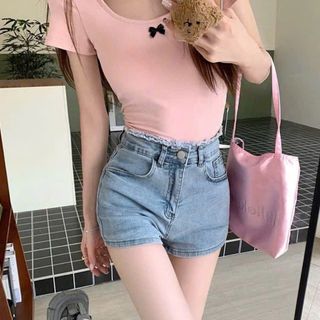 Quần Short Jean Nữ Bigsize 56-90KG giá sỉ