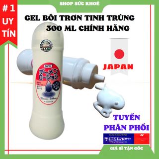 Gel Bôi Trơn Tinh Trùng Nhật Bản 300ml Siêu Sướng [100% Chính hãng rẻ nhất Shopee] - Tuyển Sỉ Toàn Quốc