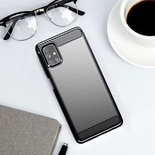 Ốp lưng Samsung M51 𝐅𝐑𝐄𝐄 𝐒𝐇𝐈𝐏 Ốp Cacbon phay xước chống sốc chống vân tay cho Samsung M51