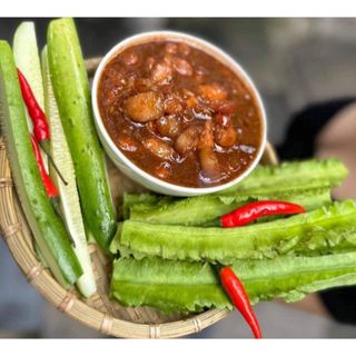 MẮM RUỐC XÀO THỊT BA RỌI,VAI (ĐẶC SẢN HUẾ ) - 400gr/hủ