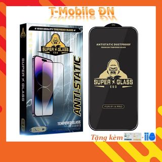 ￼Kính Cường Lực cho iPhone KK Super Glass Thường Full Màn cho 6splus/7plus/8/8plus/x/xs/11/12/13/14/15/16/pro/max/ốp lưng