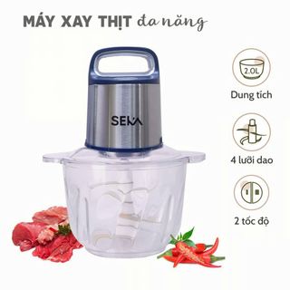 MÁY XAY THỊT ĐA NĂNG CỐI THỦY TINH SEKA SK- 2288