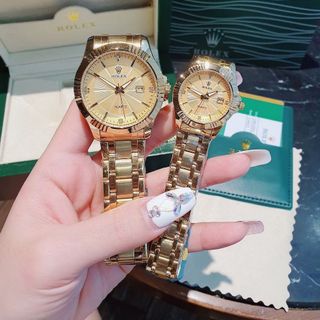 ĐỒNG HỒ NAM NỮ THỜI TRANG RÔ LE MẶT TIA 3