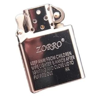 BẬT LỬA ZORRO BẠC XĂNG ĐÁ