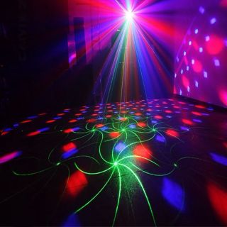 Đèn laser hình trụ LED mới, đèn bầu không khí sân khấu tiệc tùng, điều khiển từ xa, điều khiển bằng giọng nói