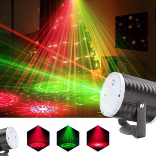 Đèn laser hình trụ LED mới, đèn bầu không khí sân khấu tiệc tùng, điều khiển từ xa, điều khiển bằng giọng nói giá sỉ