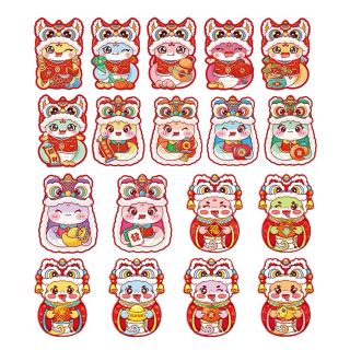 Bao lì xì 2025 3 chiều Chum cực yêu, chất liệu dày dặn 1set 6cai , BAO LÌ XÌ IN LOGO THEO YÊU CẦU ( Hàng Giá Tận Xưởng )