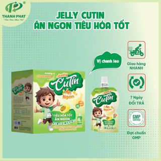 Thạch Dinh Dưỡng Jelly Cutin - Ăn Ngon, Tiêu Hóa Tốt (6 Túi/Hộp) - Y Tế Thành Phát