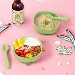 [Lốc 4 chai] Nước mắm Tĩn trẻ em cho bé ăn dặm độ đạm 42N 60ML nhiều cá ít muối