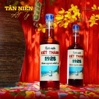 01 Chai Nước mắm Kiết Thành Thơm Ngon Nhứt Xứ 500ml Cốt Nhỉ 40 Độ Đam Nguyên Chất - Nước Mắm Tĩn