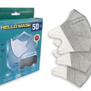Khẩu Trang 5D Hello Mask (10 Cái/Hộp) - Y Tế Thành Phát