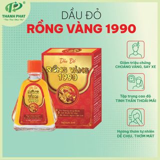 Dầu Gió Rồng Vàng 1990 - Y Tế Thành Phát