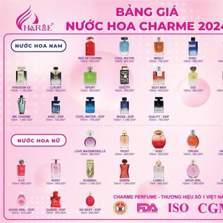 Nước Hoa charme good girl 20ml