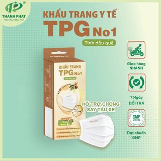 Khẩu Trang Tinh Dầu Chóng Say Xe TPG No1 ( 10 Cái/Hộp) - Y Tế Thành Phát giá sỉ