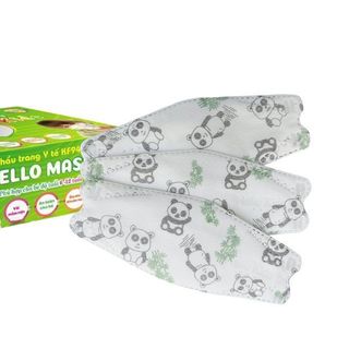 Khẩu Trang Em Bé KF94 Hello Kids Họa Tiết Hoạt Hình Đáng Yêu (50 Cái/Hộp) - Y Tế Thành Phát