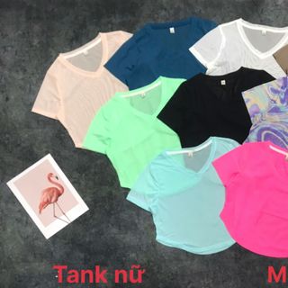 Áo tank croptop nữ Chất liệu: lưới Size: ML Ri: 22