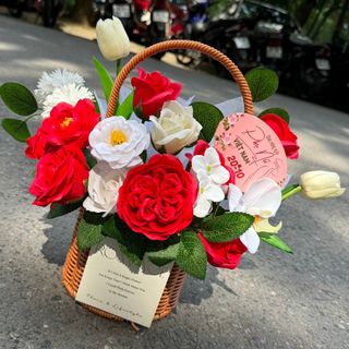 Lẵng Hoa Làm Quà Tặng Cực Chất
