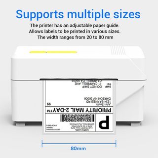 Máy In Nhiệt FlashLabel A318 In Khổ A7 In Đơn Hàng, Phiếu Gửi, Minicode, Logo Tự Dán