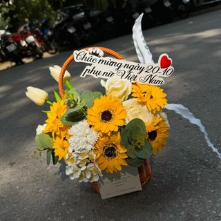 Bó Hoa Hướng Dương Siêu Cute