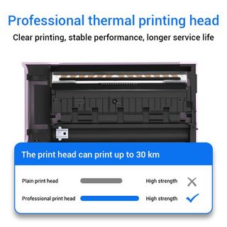 Máy in nhiệt FlashLabel (Khổ A6) kết nối Bluetooth In Đơn Hàng bằng Điện Thoại sàn TMĐT Tem Mã Vạch
