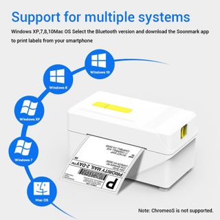 Máy in đơn hàng FlashLabel in từ điện thoại khổ A7 in đơn Shopee,mã vận đơn,phiếu gửi hàng,logo BH 15 tháng