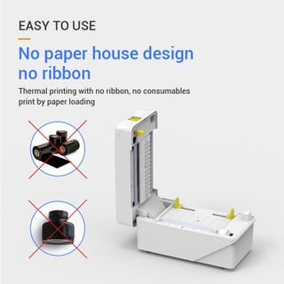 Máy in đơn hàng FlashLabel in từ điện thoại khổ A7 in đơn Shopee,mã vận đơn,phiếu gửi hàng