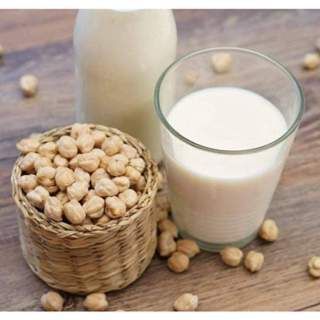 Đậu gà 8mm (chickpeas) nấu sữa, ăn chay