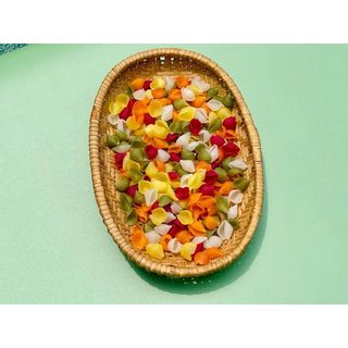 Nui rau củ hình con sò Kim San Food gói 400 gram