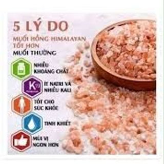 Muối hồng Himalaya dạng mịn