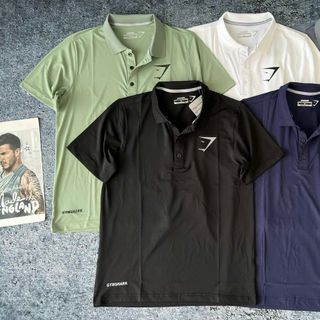 Cổ trụ nam gymshark thun lạnh Phom chất chuẩn đẹp Size m.l.xl.xxl Ri 2222 Tách nửa ri được